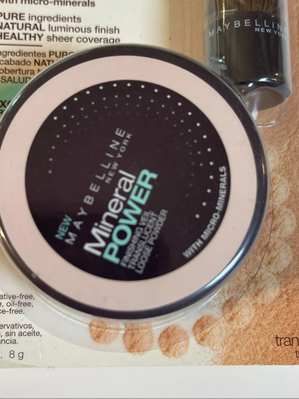 Maybelline Mineral Power Translucent Loose Powder New SEALED .28 Oz